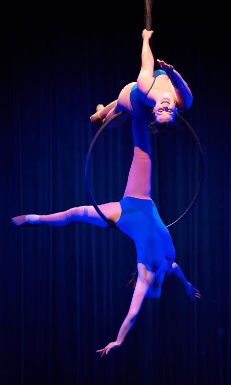 aerial hoop duo event entertainment